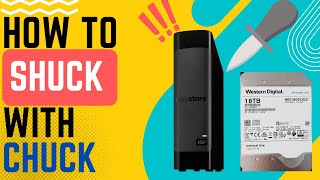 How to Shuck External Hard Drives Cheaper NAS Storage Disks [upl. by Nnail507]