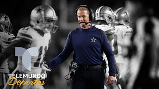 ¿Es broma Coach de los Cowboys le dice a jugador que se drogue  Telemundo Deportes [upl. by Adnorat]