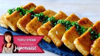 Recette Tofu steak  Les Recettes dune Japonaise  Cuisine Facile [upl. by Nailij995]