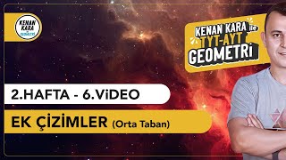 Ek Çizimler Orta Taban  GEOMETRİ KONU ANLATIMI 2024 Tayfa TYTAYT [upl. by Enaek]