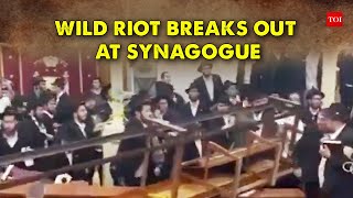 Tunnel Turmoil Brooklyn Synagogue Clash Sparks Chaos as Jewish Youths Resist Closure [upl. by Releyks]