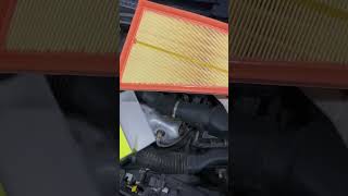 Mercedes B Class air filter change B220 W246 mercedes airfilterchange luft filter wechseln [upl. by Diann]