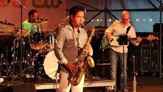 JEFF KASHIWA LIVE AT PHILADELPHIA 2018 PENNS LANDING SUMMER JAZZ FEST [upl. by Stormi]