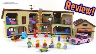 LEGO The Simpsons House 71006 set review [upl. by Yruam174]