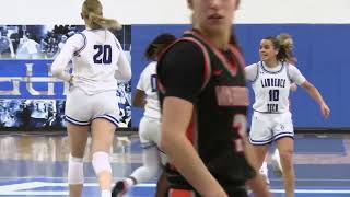 LTU Sports Report  Womens Basketball vs Indiana Tech Highlights  2724 [upl. by Annirac]