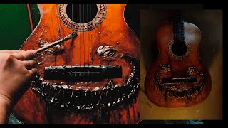 Personaliza tu guitarra con escultura [upl. by Peckham]