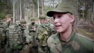 Norwegian Military Girls Camp Forsvarets Kvinnecamp 2012 English Subtitles [upl. by Nired]