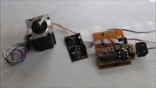 L6470 based stepper motor controller  first test run [upl. by Armil]