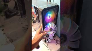 New gaming PC cooling fan installation shorts pc pcgaming fans [upl. by Ttihw]