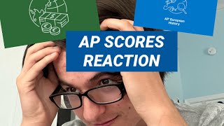 AP scores reaction… low key heartbroken… [upl. by Leahcimsemaj45]