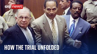 OJ Simpson murder trial How the dramatic court case unfolded [upl. by Rochester]