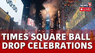 Times Square Live  Watch LIVE The New Year’s Eve 2024 Ball Drop And Festive Performances  N18L [upl. by Ashatan]