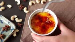 Crème brûlée van cashewnoot en steranijs [upl. by Stover331]