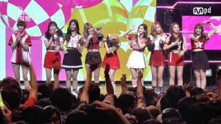 MPD직캠 트와이스 1위 앵콜 직캠 Cheer Up Fancam No1 Encore full ver MNET MCOUNTDOWN 160519 [upl. by Juni267]