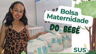 Mala Maternidade do bebê  SUS [upl. by Ayrolg400]