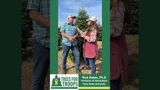 Bustard’s Christmas Trees Selected for Vice President’s Christmas Tree  Trees for Troops Event [upl. by Netsrijk860]