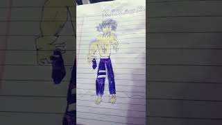 KAKASHI FACE REVEAL DRAWING [upl. by Harms602]