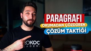 10 SANİYEDE Paragraf Sorusu Çözdüren Taktiğim  25 DAKİKADA TÜRKÇEYİ FULLE [upl. by Imik]