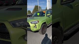 2022 Certified Toyota 4Runner TRD Pro Electric Lime aka Lime Rush at Toyota of TriCities [upl. by Matthews]