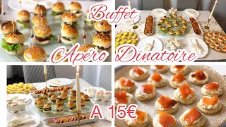 Apéro dînatoire pour 15€ [upl. by Sinnod]