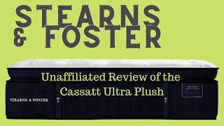 Stearns amp Foster Cassatt Ultra Plush Pillowtop  A 90day review and compared to Saatva Classic [upl. by Enelrahs39]