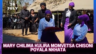 MARY CHILIMA WALIRA MOMVETSA CHISONI PAMENE AMAYALA NKHATA KU MWAMBO OKUMBUKIRA MALEMU CHILIMA [upl. by Enelyak456]