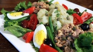 Julia Childs Salade Nicoise  How to Make Nicoise Salad Recipe [upl. by Knah83]