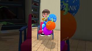 BALLOON POP CHALLENGE How many did they pop in Scary Teacher 3D [upl. by Thin780]