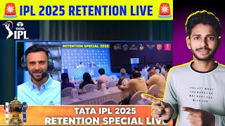 🚨🚨 IPL 2024 RETENTION SHOW LIVE   All TEAM RETAIN RELEASE LIST [upl. by Assirod299]