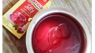 How to make Raspberry jelly with Weikfield jelly crystals [upl. by Ettener]