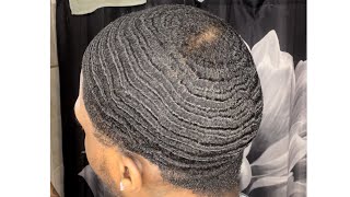 360 WAVES BEST WAY TO MOISTURIZE DRY HAIR  COARSE HAIR [upl. by Euseibbob]