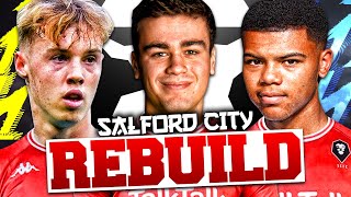 REBUILDING SALFORD CITY FIFA 22 Career Mode [upl. by Aveline859]