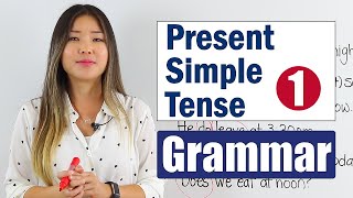 Basic English Grammar Course 1  Present Simple Tense  Learn and Practice [upl. by Akemeuwkuhc741]