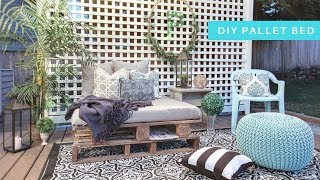 DIY PALLET DAYBED [upl. by Eiclud48]