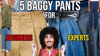 10 BEST BAGGY PANTS FOR MEN AND BAGGY JEANS FOR MEN Mens Fashion Trends 2024 [upl. by Annaicul11]