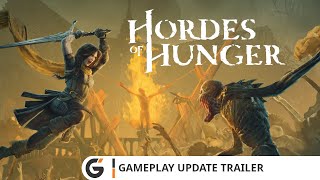 Hordes of Hunger  Gameplay Update trailer [upl. by Siravrat]