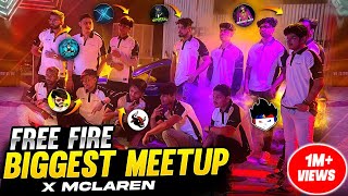 Top 5 Pranks i Did With Free Fire Community Youtubers 🤣 Delhi Biggest Meetup X Mclaren  TSG Vlogs [upl. by Ammeg784]