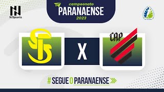 Campeonato Paranaense São Joseense x AthleticoPR  AO VIVO COM IMAGENS [upl. by Harday]