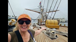 Exploring the Legendary Amerigo Vespucci in LA – A Ship Like No Other [upl. by Eslek]