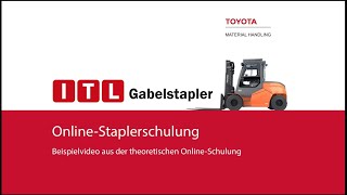 Staplerschein Online  Digital zum Gabelstaplerführerschein [upl. by Snyder]