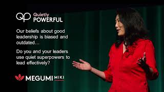 Quietly Powerful Keynote Talks by Megumi Miki to Expand Our Definition of Leadership [upl. by Godfry]