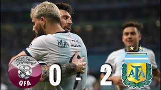 Qatar vs Argentina 02 Copa America 2019  MATCH REVIEW [upl. by Yrogerg]