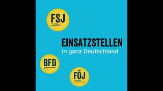 einjahrfreiwilligde – FSJ  BFD Stellen in ganz Deutschland [upl. by Edwin294]