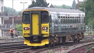 Trains at Bristol Temple Meads  27 May 2017 [upl. by Winikka]