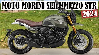 2024 Moto Morini Seiemmezzo STR Sport  The Best StreetNaked Motorcycle [upl. by Asila383]