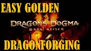 Dragons Dogma Dark Arisen Faster Gold DragonforgingRarefying [upl. by Olinde978]