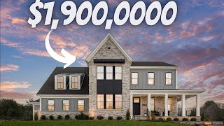 MARYLAND ULTRA LUXURY HOME FOR SALE  TOLL BROTHERS POTOMAC MARYLAND [upl. by Ecidnak]