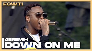 Jeremih  Down on Me Lyric Video [upl. by Ateekal]