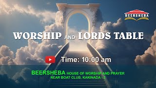 WORSHIP SERVICE  BEERSHEBA​​​​​ KAKINADA  06102024 [upl. by Yuria368]