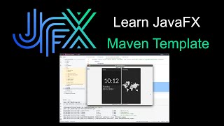 JavaFX Tutorial Template to build a JavaFX application with Maven as a JAR with dependencies [upl. by Notliw]